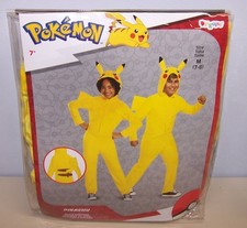 Pikachu Child Size M Medium 7-8 Boys Girls Costume NEW Official Licensed Pokemon