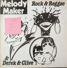 Melody Maker Rock & Reggae & Derek & Clive Vinyl Record LP VG+/VG MM1 1976