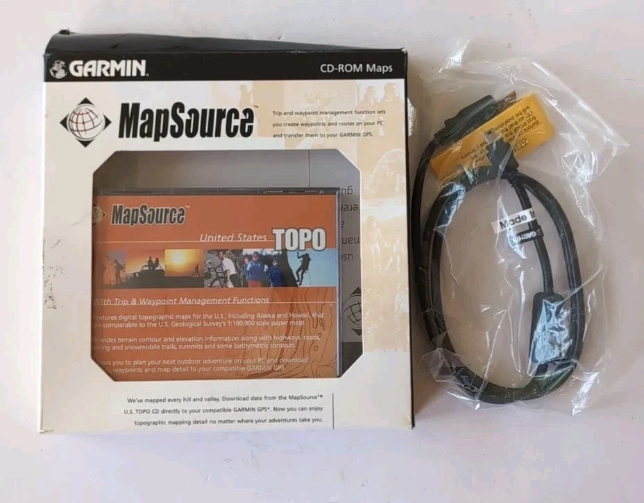 Garmin MapSource United States Topo CD-ROM Maps Windows v3.02 GPS Navigation - Image 2 of 4