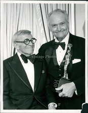 Red Skelton George Burns Golden Award Celebrity Host Press Vintage Photo 7x9