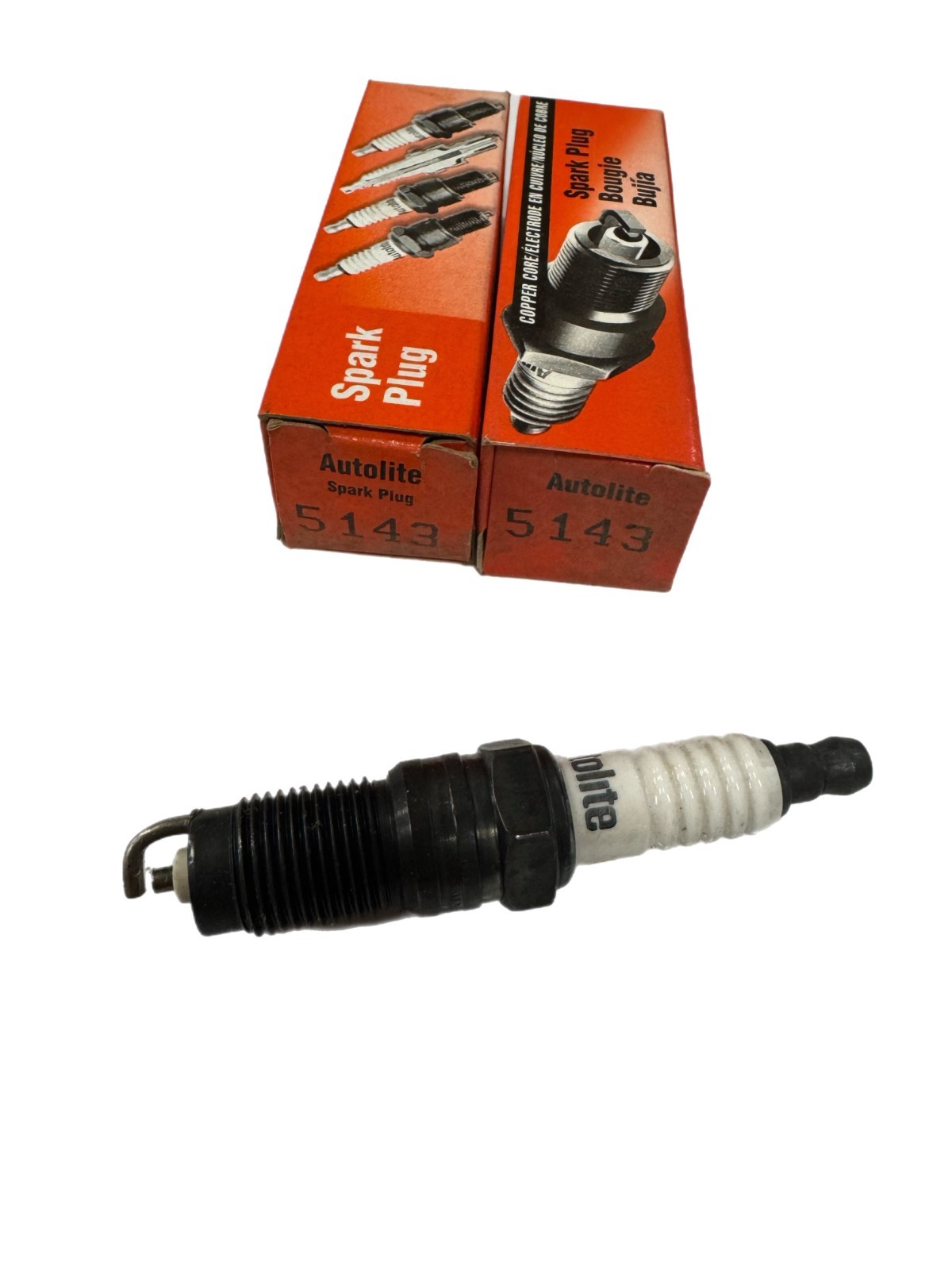 Autolite Copper Core Spark Plug  5143   Pack of 2