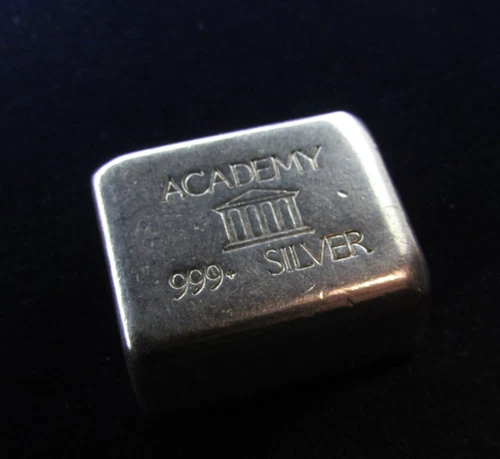 1981 5oz Silver Academy Chunky Cube