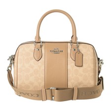 Coach COACH Handbag Rowan Satchel Sandtaupe