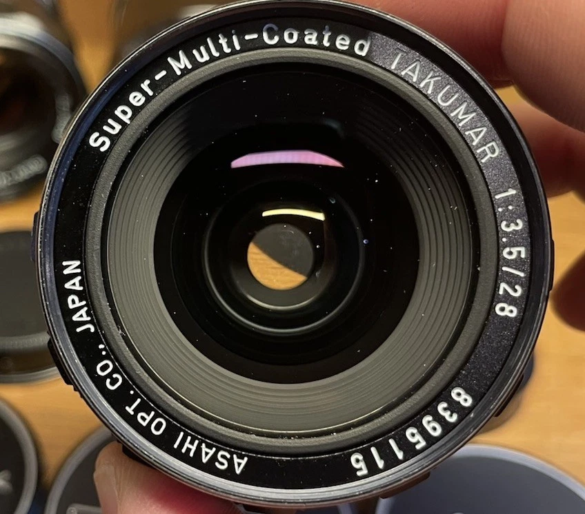 *3 Lens Set : Mint* Pentax SMC Takumar 55mm F/1.8 28mm F/3.5 200mm F/4 M42 / JPN - Image 4 of 4