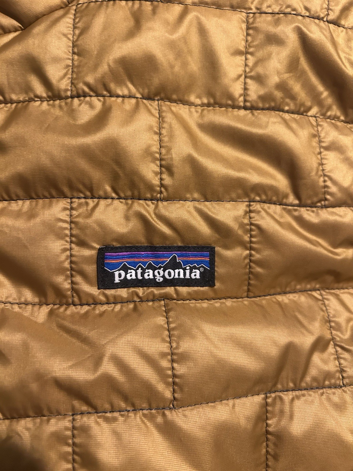 Patagonia Mens Nano Jacket Puffer Vest XL Raptor Brown NWT FA24 84242 thumbnail 2