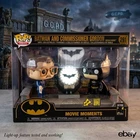 Funko Pop Batman & Commissioner Gordon #291 Batman Begins Movie Moments NIB