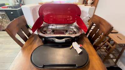 Coleman 9948-783 PerfectFlow Instastart 2-Burner Propane Camp