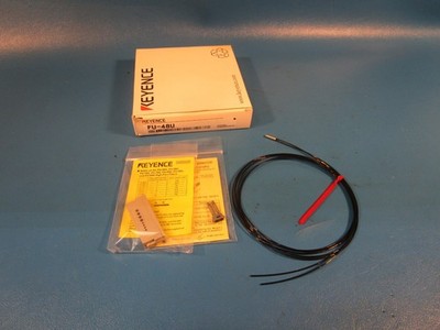 Keyence FU-48U, Digital Fiber Optic Sensor, Reflective Fiber Unit FU48U