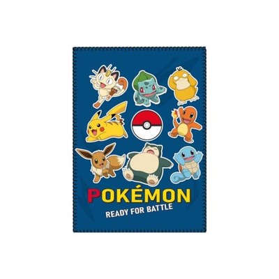 Pokémon Ready for Bottle Fleecedecke 100x140cm