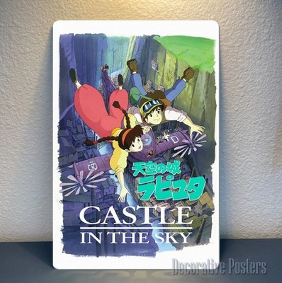 Castle in the sky Movie Metal Poster - Collectable Sign - Size:20x30cm