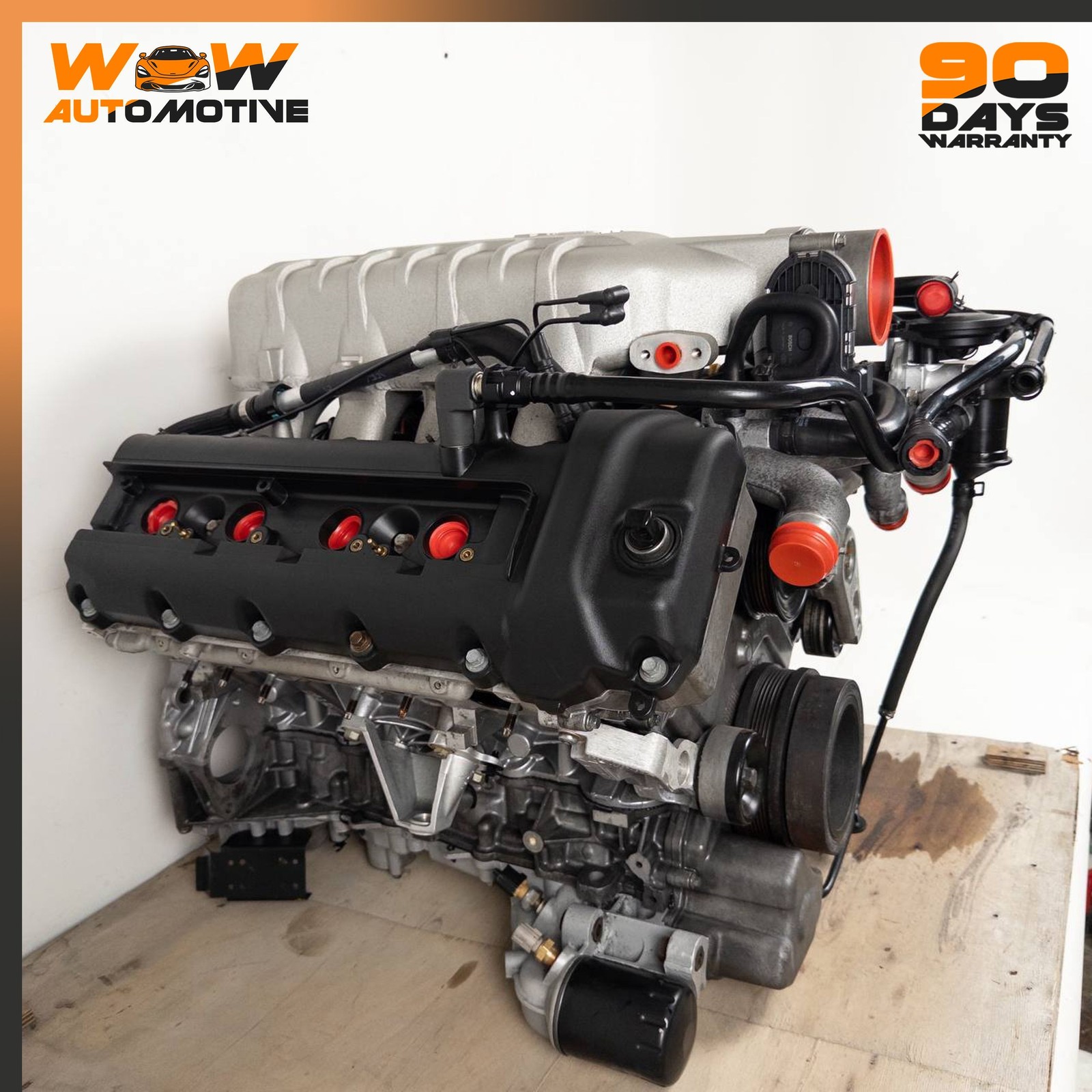 06-08 ASTON MARTIN V8 VANTAGE RWD 4.3L V8 MANUAL ENGINE MOTOR ASSEMBLY OEM