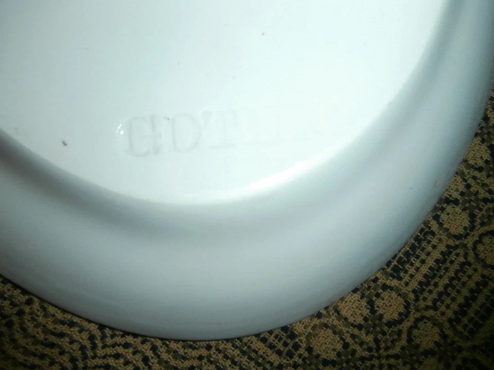 Antique 1866-1872 Imperial Ironstone Platter~Gothic Pattern~Cockson & Chetwynd - Image 3 of 4