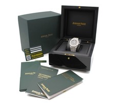 Audemars Piguet Royal Oak 37mm Stainless Steel Grey Dial ICED OUT Diamonds Watch 3