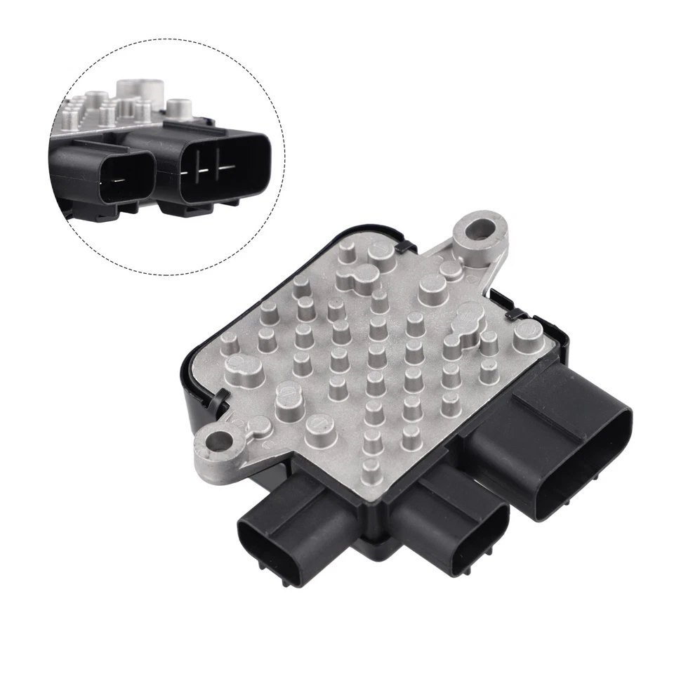 Silver Metal Fan Control Module for Nissan For Elgrand E51 2 5i 2002 2010 - Image 4 of 4