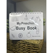 My Preschool Busy Book Interactive Learning Activity Dinosaur Rainbow Match Toy