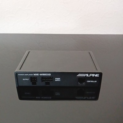 Alpine SWE-1200 Powered Car Subwoofer Built-in Amp 150W RMS JDM