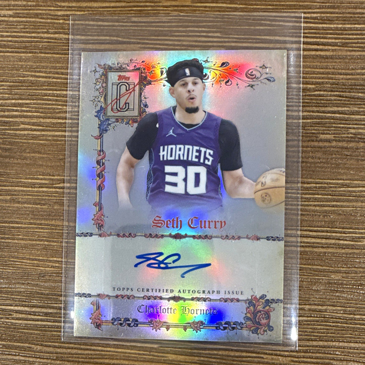 Topps 2025-26 Signature Class Manuscripts Seth Curry Auto MS-SC
