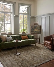 Magnolia Home by Joanna Gaines Mona Collection MOA-03 BARK/Natural 5' x 7'-8