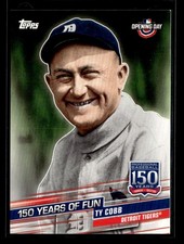 2019 Topps Opening Day 150 Years of Fun #YOF-1 Ty Cobb G033