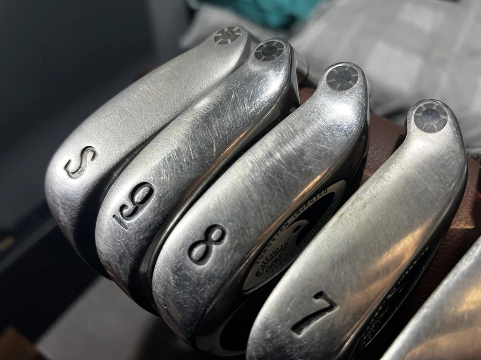 Callaway Hawkeye Golf Iron Set 3,4,5,6,7,8,9,SW Graphite Right Handed set of 8 - Image 2 of 4