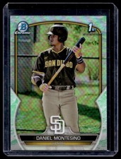 2023 Bowman Chrome Lunar Glow Daniel Montesino San Diego Padres #BCP-114