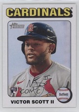 2024 Topps Heritage High Number White Border Victor Scott II #667 1io1