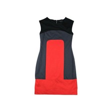 Banana Republic Color Block Dress Women's Size 2 Back Zip 2012 Fall Collection 
