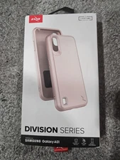 Samsung Galaxy A01 Division Series Cell Phone Case Cover Rose Gold