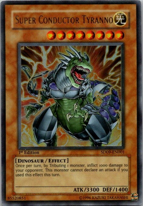 Super Conductor Tyranno Ultra Rare Structure Deck: Dinosaur's Rage