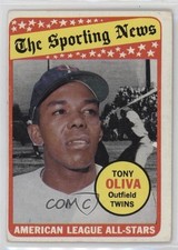 1969 Topps The Sporting News All Star Selection Tony Oliva #427 HOF 0ha3