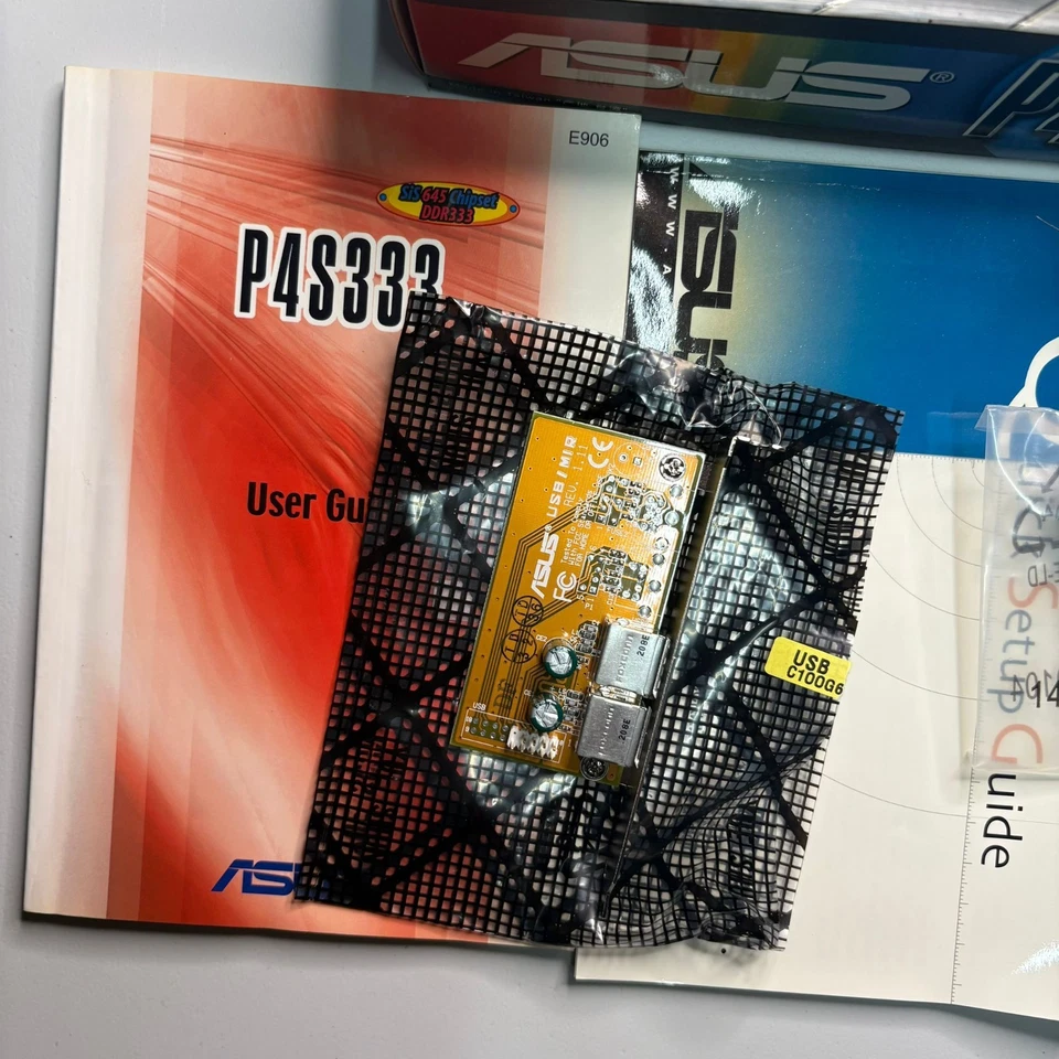 Placa madre ASUS P4S333 Socket 478 SiS 645 DDR333 - nunca usada completa en caja - Imagen 4 de 4