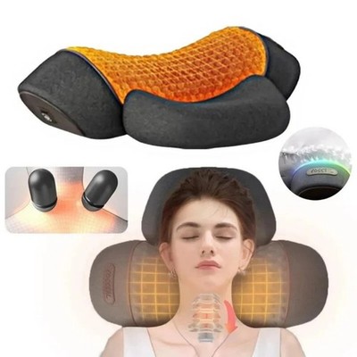 3 in 1 elektrisches Hals Nacken Massagegerät Schmerzen Schulter Linderung Körper Muskeln Entspannung UK