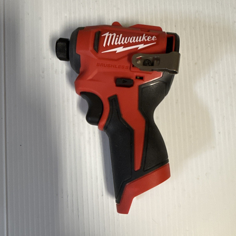 Milwaukee 3450-20 M12 12V Brushless 1/4 in Hex Impact Driver Keyless Tool Only