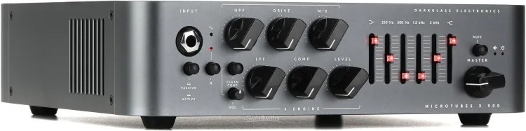 Darkglass X900 Microtubes Bass Head, 900W, Black