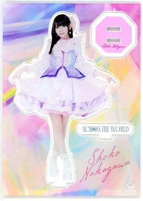 Acrylic Stand Panel Single Item Shoko Nakagawa Costume Pink Cd Across The World 