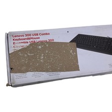 Lenovo 300 USB Wired Keyboard and Mouse Combo...