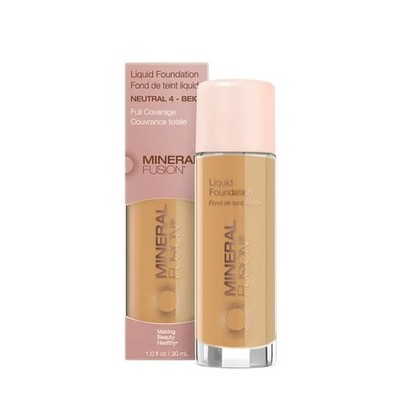 Mineral Fusion - Liquid Foundation Neutral 4 Beige - 1 fl oz.