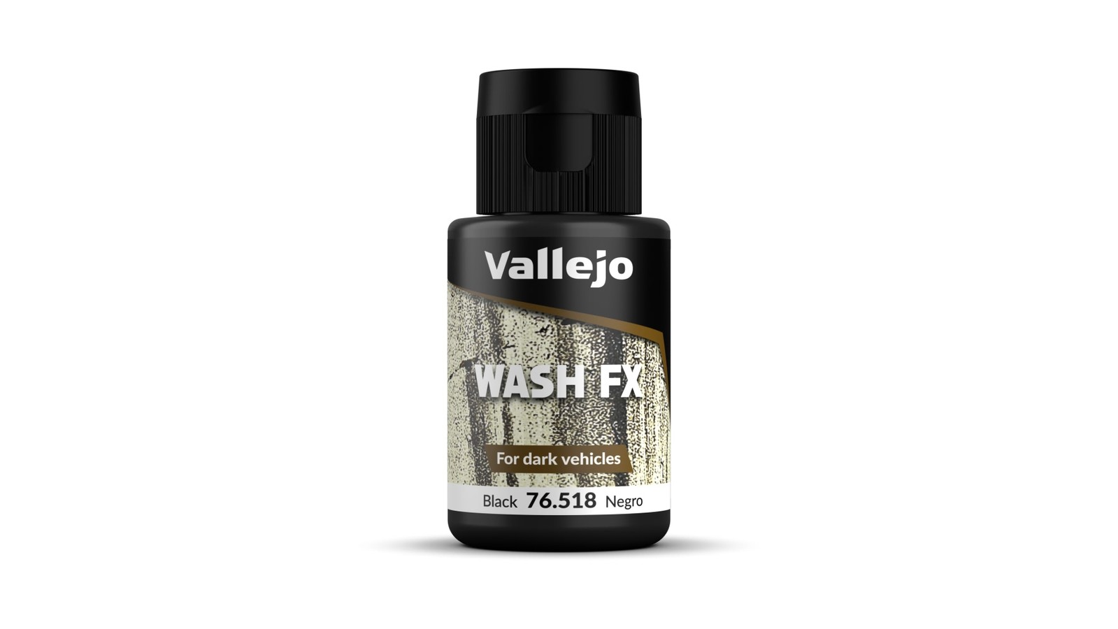 VAL76518 - AV Vallejo Model Wash 35ml - Black Wash