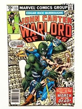 JOHN CARTER WARLORD OF MARS #13  VF 8.0  KANE/COCKRUM CVR, 1978, COMBINE SHIPPIN