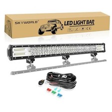 7D 34 inch 468W Off Road LED Light Bar 12V 1 x 468W Led light bar wiring kit
