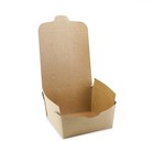EARTHCHOICE ONEBOX PAPER BOX, 37 OZ, 4.5 X 4.5 X 2.5, KRAFT, 312/CARTON — photo 2