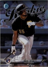2017 Bowman Chrome Rookie of the Year Favorites Refractors #ROYF12 Josh Bell BB