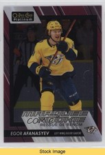 2023-24 O-Pee-Chee Platinum Marquee Rookies Matte Pink Egor Afanasyev READ 1e7g