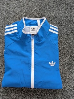 Adidas Originals Running Jacket Track Top Blue Size L Activewear