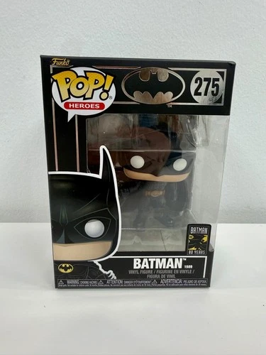 Funko Pop! Heroes Batman #275 1989 80th Year Anniversary Vinyl Figure New In Box