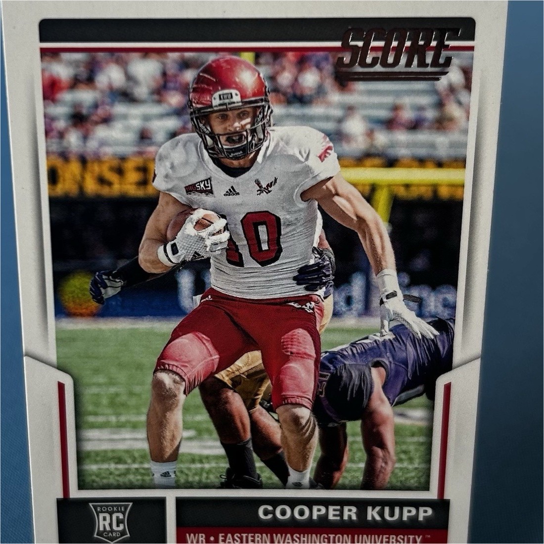 Panini Score 2017 Cooper Kupp Rookie #416 Eastern Washington Eagles Football