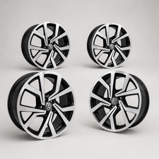 4 X GENUINE VOLKSWAGEN GOLF GTI GTD BRESCIA MK7 19" ALLOY WHEELS SET BBS OEM /19