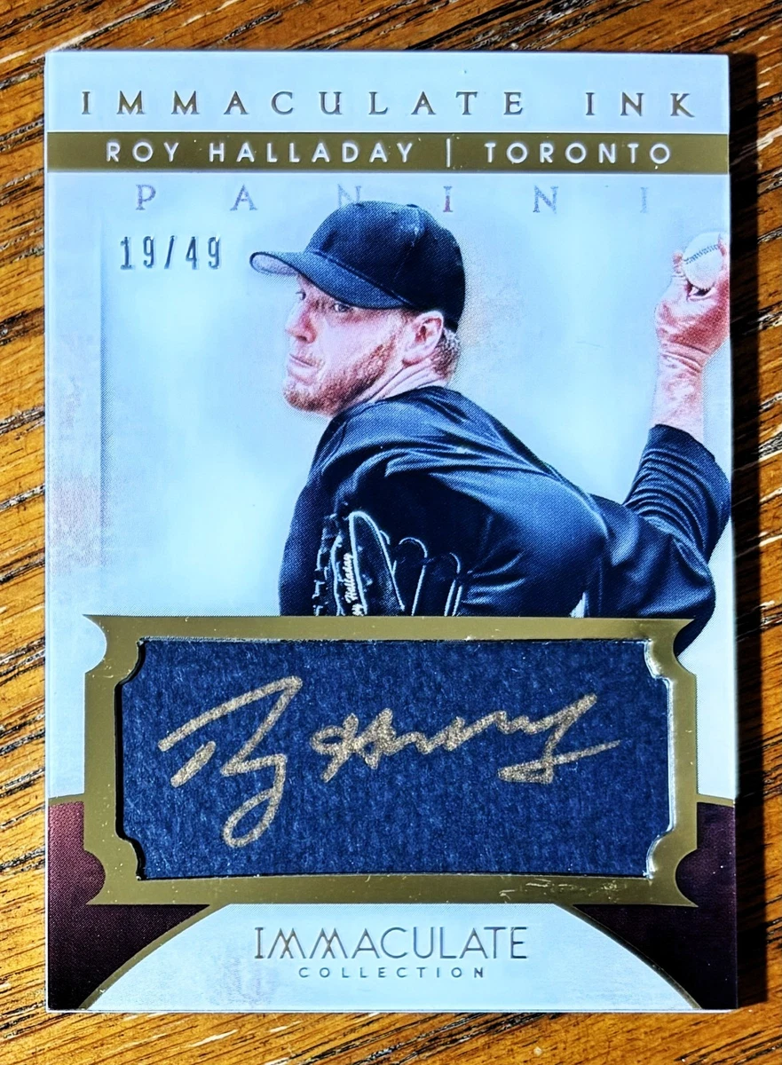 Roy Halladay 多伦多蓝鸟队棒球亲笔签名体育交易卡和配件| eBay