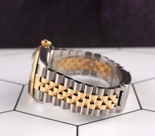 Rolex 36mm Datejust 18K Steel Yellow Gold Malachite Dial Watch 16013 4