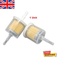 Inline Fuel Filter Large Universal Fit 6mm & 8mm Pipes - Petrol Fuel Filters
